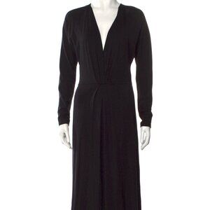 REFORMATION V Neck Dress with Pockets